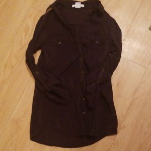 COPY - ❗2 -$7 / 3- $10❗purple Charlotte russe button down